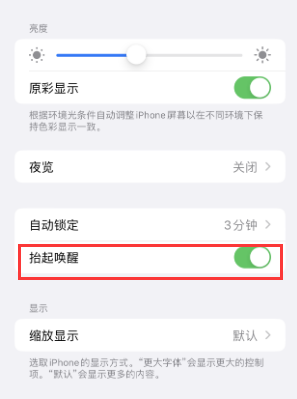 隆子苹果授权维修站分享iPhone轻点无法唤醒怎么办