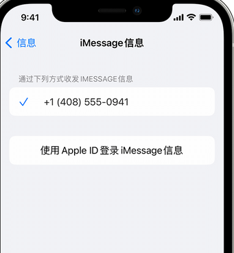 隆子apple维修iPhone上无法正常发送iMessage信息