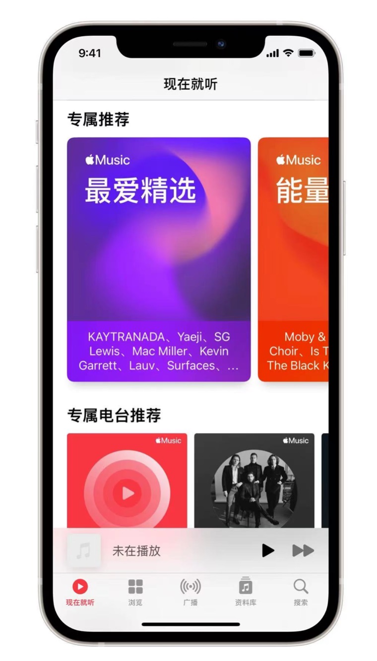 隆子苹果手机维修分享iOS 14.5 Apple Music 新功能 